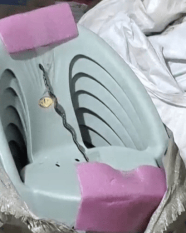 皇冠信用网怎么申请_太吓人！云南女子网购塑料凳皇冠信用网怎么申请，拆开竟发现一条蛇被胶带粘在椅子上！还在动